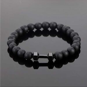 Dumbbells 💪 men’s bracelet